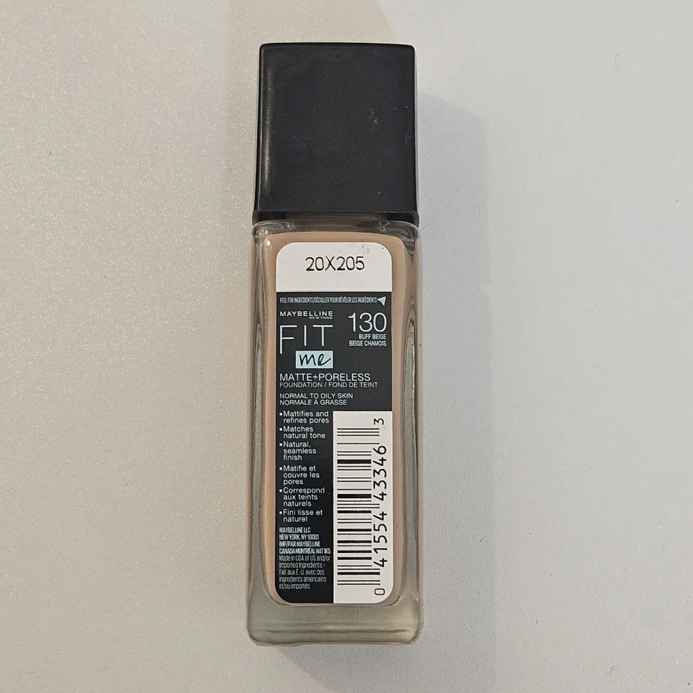 Maybelline Fit Me Matte + Poreless Foundation Buff Beige Chamois